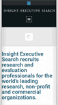 Mobile Screenshot of insightexecutivesearch.com