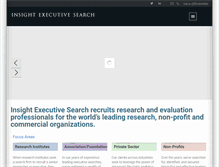 Tablet Screenshot of insightexecutivesearch.com
